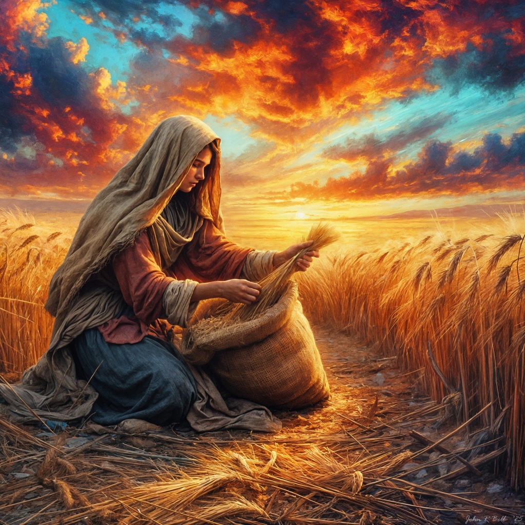 Ruth After Gleaning