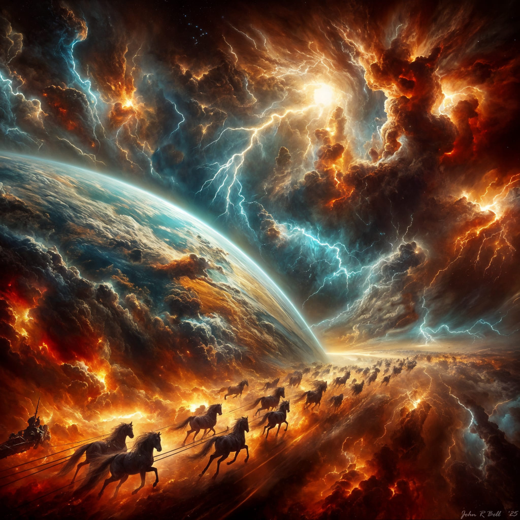 Chariots like the Whirlwind